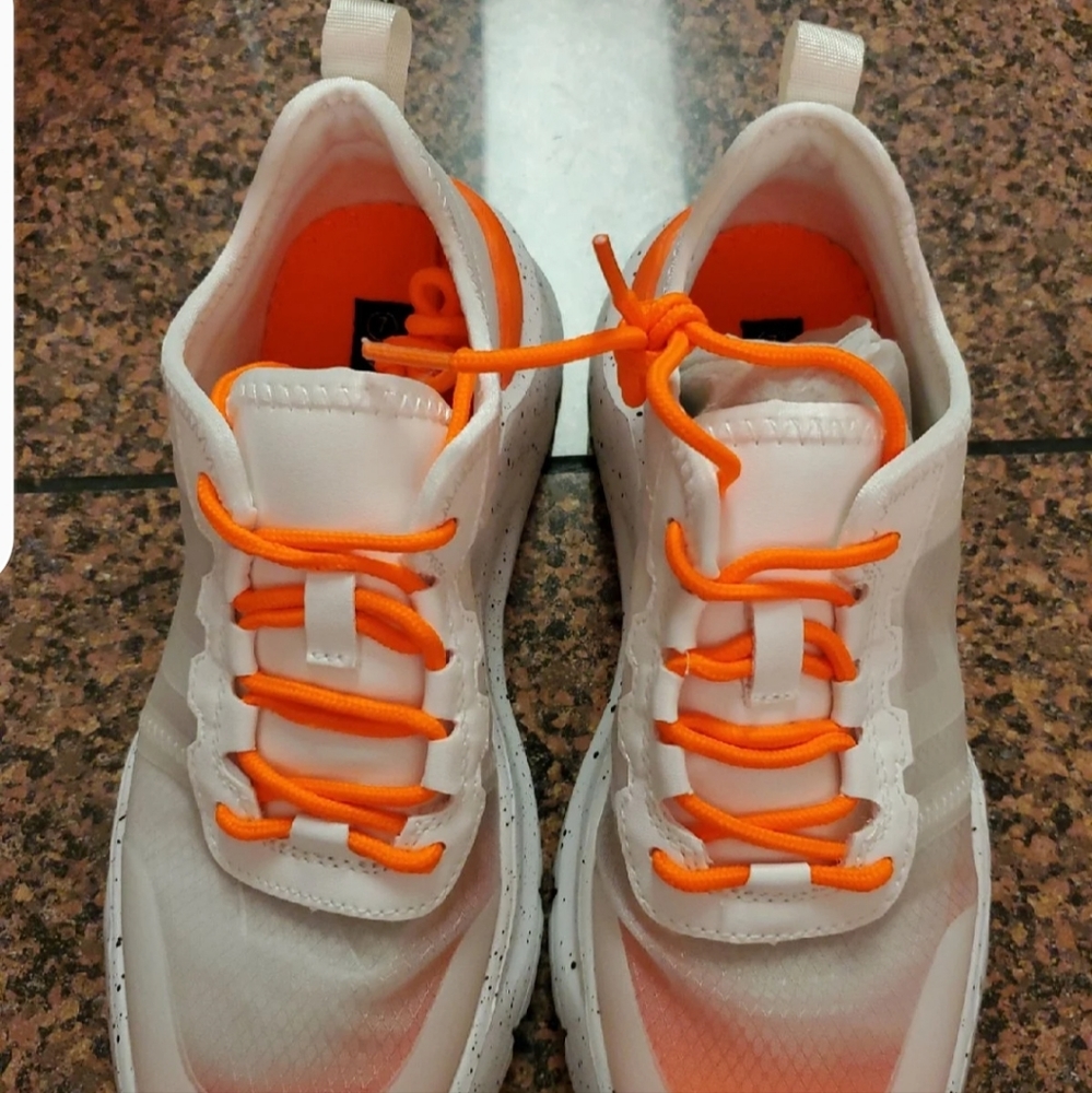 Clear sneakers